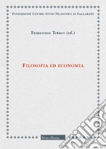 Filosofia ed economia libro