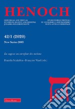 Henoch. Studi storico-testuali su giudaismo e cristianesimo in età antica e medievale (2020). Vol. 1: La sagesse au carrefour des nations libro