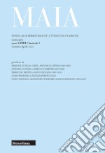 Maia. Rivista di letterature classiche (2021). Vol. 1 libro