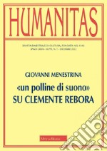 «Un polline di suono». Su Clemente Rebora libro