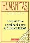 «Un polline di suono». Su Clemente Rebora libro di Menestrina Giovanni