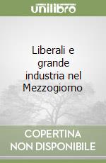 Liberali e grande industria nel Mezzogiorno libro