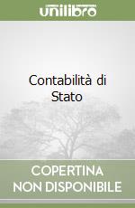 Contabilità di Stato libro