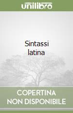 Sintassi latina (2) libro