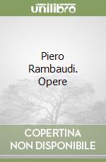 Piero Rambaudi. Opere libro