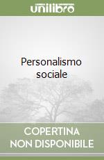 Personalismo sociale