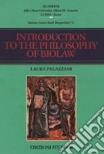 Introuction to the philosophy of biolaw libro