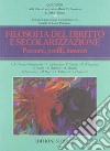 Filosofia del diritto e secolarizzazione. Profili giuridici ed etici libro