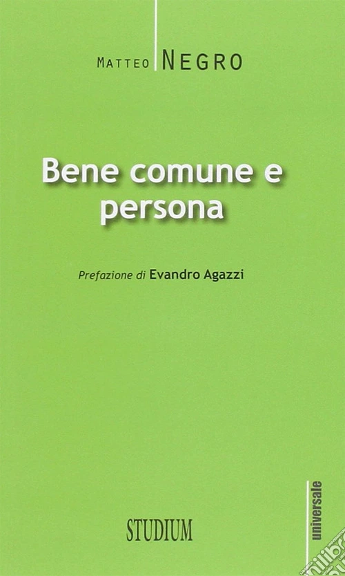 Bene comune e persona