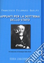 Appunti per la dottrina dello Stato libro