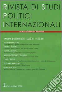 Rivista di studi politici internazionali (2015). Vol. 4 libro