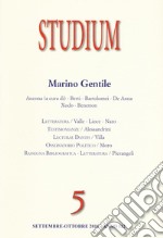 Studium (2016). Vol. 5: Marino Gentile libro