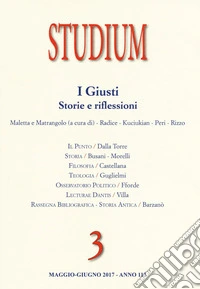 Studium (2017). Vol. 3: I giusti. Storie e riflessioni