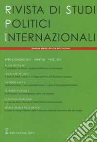 Rivista di studi politici internazionali (2017). Vol. 2 libro