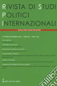 Rivista di studi politici internazionali (2018). Vol. 4 libro