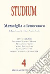 Studium (2019). Vol. 4: Meraviglia e letteratura libro