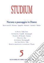 Studium (2020). Vol. 5: Natura e paesaggio in Dante libro