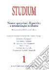 Studium (2021). Vol. 1: Nuove questioni di poetica e gnoseologia in Dante libro