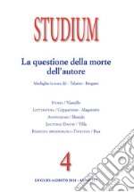 Studium (2021). Vol. 4: La questione della morte dell'autore libro