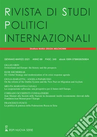 Rivista di studi politici internazionali (2021). Vol. 1 libro