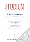 Studium (2022). Vol. 1: Luce e letteratura libro