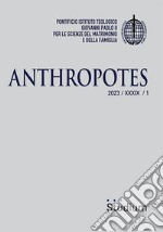 Anthropotes (2023). Vol. 1 libro