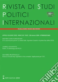 Rivista di studi politici internazionali (2023). Vol. 2 libro