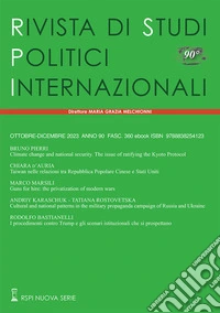 Rivista di studi politici internazionali (2023). Vol. 4 libro