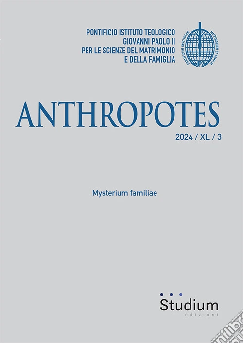 Anthropotes (2024). Vol. 3: Mysterium familiae