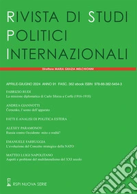 Rivista di studi politici internazionali (2024). Vol. 2 libro
