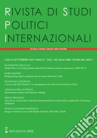 Rivista di studi politici internazionali (2024). Vol. 3 libro