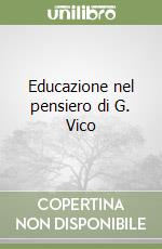 Educazione nel pensiero di G. Vico