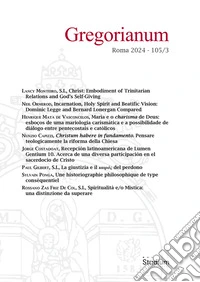Gregorianum (2024). Vol. 105/3