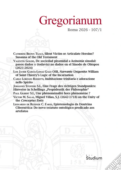 Gregorianum (2026). Vol. 1
