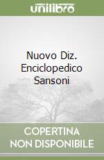 Nuovo Diz. Enciclopedico Sansoni libro