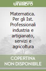 Matematica. Per gli Ist. Professionali industria e artigianato, servizi e agricoltura (1) libro