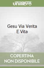 Gesu Via Verita E Vita libro