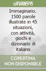 Immaginario. 1500 parole illustrate in 45 situazioni, con attività, giochi e dizionario di italiano libro