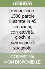 Immaginario. 1500 parole illustrate in 45 situazioni, con attività, giochi e dizionario di spagnolo libro