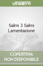 Salmi 3 Salmi Lamentazione libro