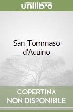 San Tommaso d'Aquino libro