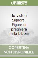 Ho visto il Signore. Figure di preghiera nella Bibbia libro