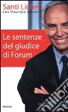 Le sentenze del giudice di Forum libro