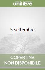 5 settembre libro