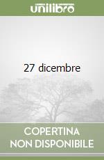27 dicembre libro