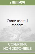 Come usare il modem libro