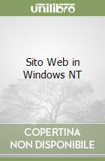 Sito Web in Windows NT libro