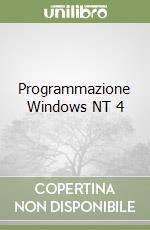 Programmazione Windows NT 4 libro