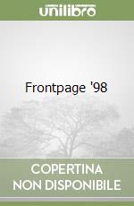 Frontpage '98 libro