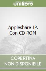 Appleshare IP. Con CD-ROM libro
